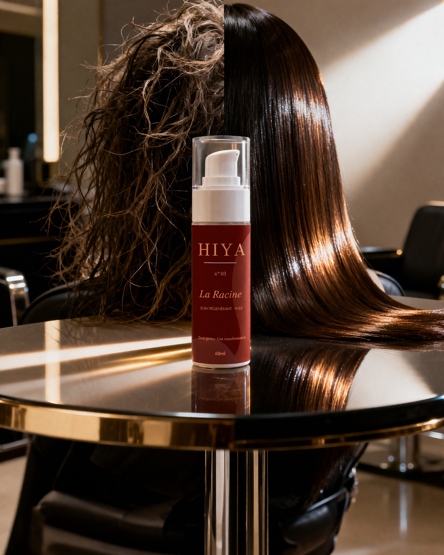 Hiya 03 — La Racine · Huile Régénérante 60ml